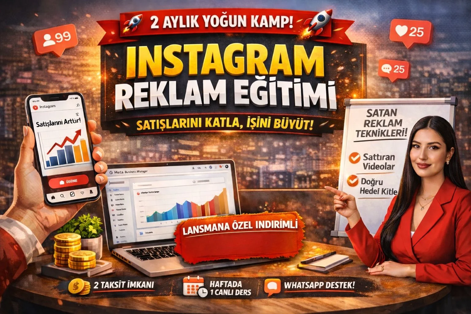 2 Aylık Reklam Eğitim Kampı