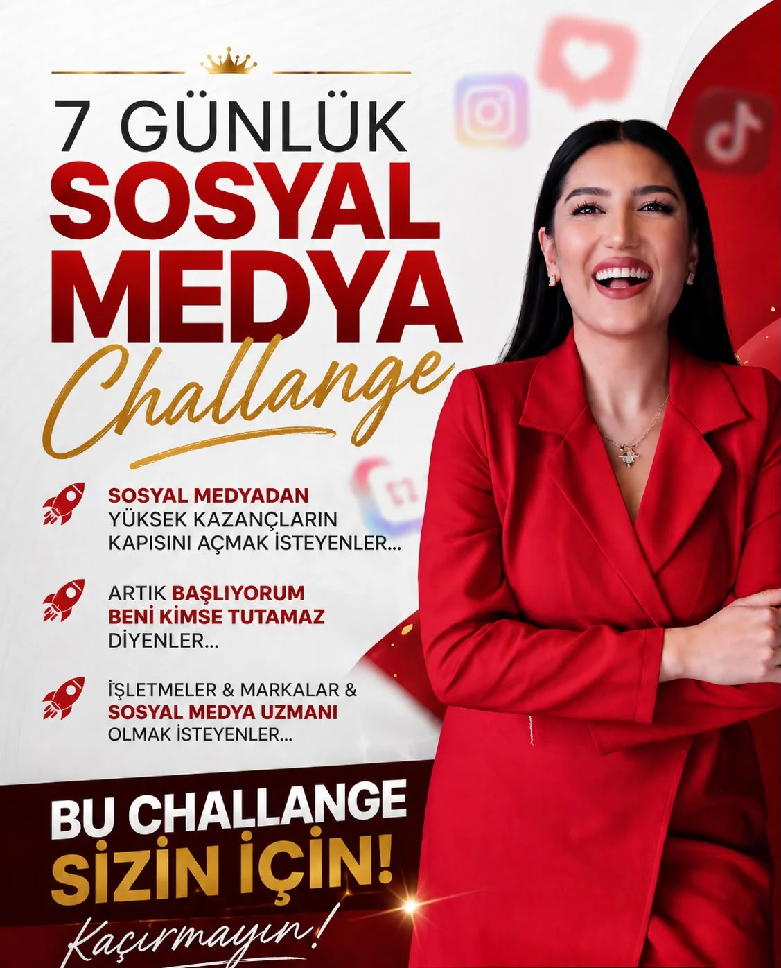 7 Günlük Sosyal Medya Challenge