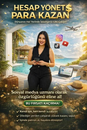 Sosyal Medya Uzmanlığı - Hesap Yönet Para Kazan